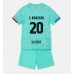 Barcelona Sergi Roberto #20 Babykleding Derde Shirt Kinderen 2023-24 Korte Mouwen (+ korte broeken)